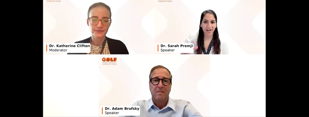 GOLF KOL discussion — three oncologists live